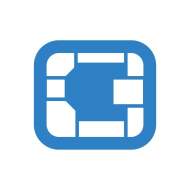 Bilgisayar yongası simgesi-çip işareti