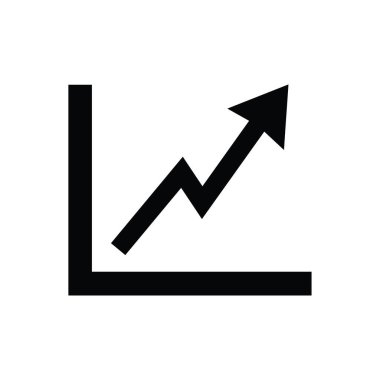 Büyüme simge vektör çizim 