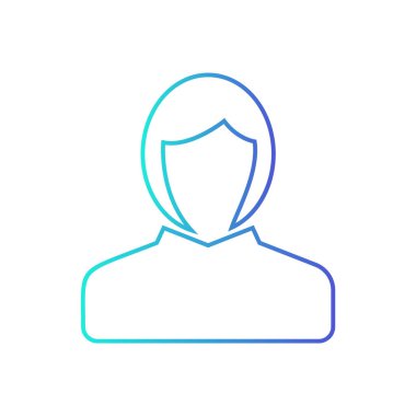 Garson simgesi-kız sembolü-vektör