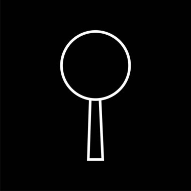 Vektör düz ağaç simgesi