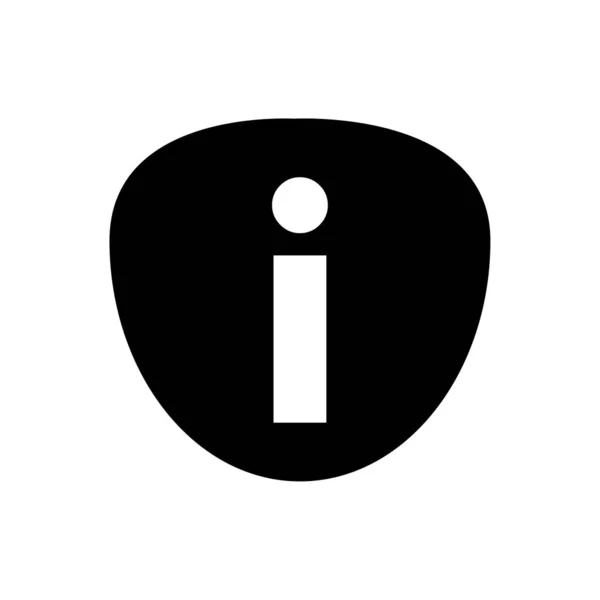 Icona Isolato Nero Sfondo Bianco — Vettoriale Stock
