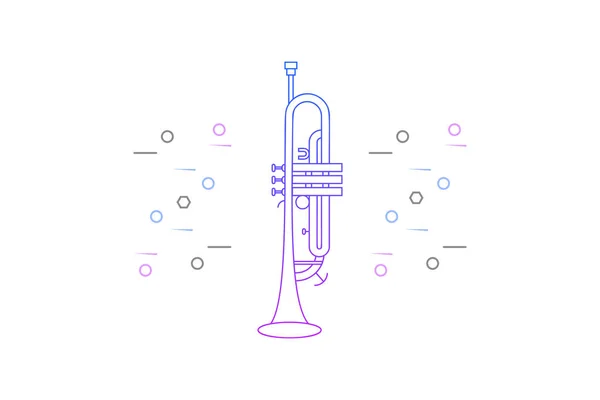 Music Instruments Icon Vector — Stock Vector