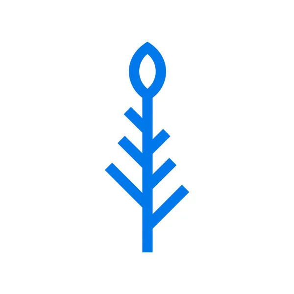 Ağaç Simgesi Vector Bitkiler Işareti — Stok Vektör