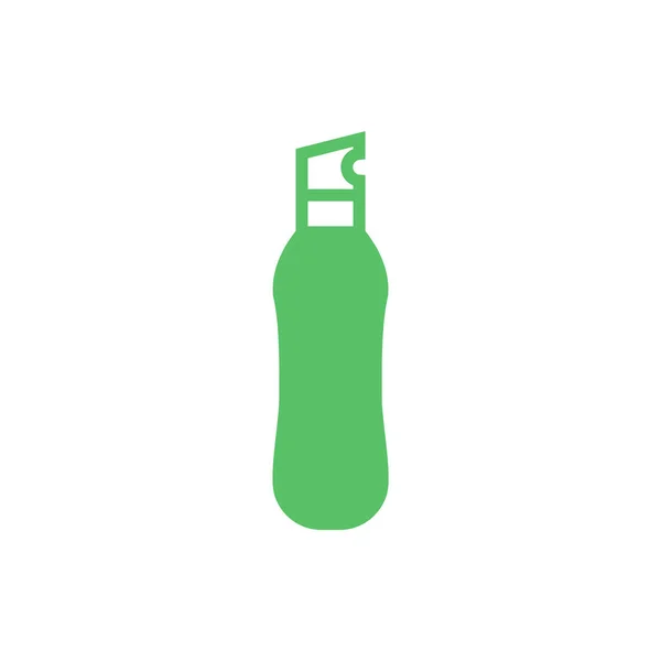 Εικονίδιο Σύμβολο Της Φιάλης Εικόνα Πλαστικό Μπουκάλι — Διανυσματικό Αρχείο
