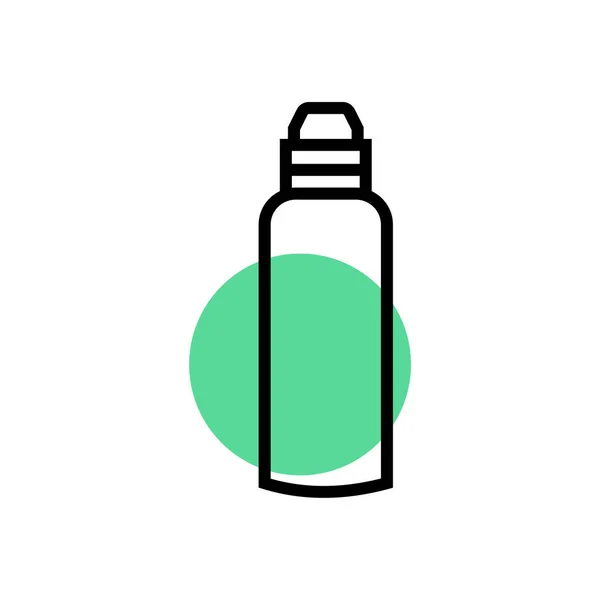 Εικονίδιο με το σύμβολο της φιάλης-εικόνα πλαστικό μπουκάλι — Διανυσματικό Αρχείο