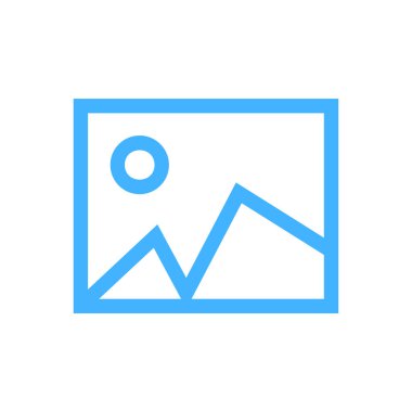 Resim simgesi - Resim albüm işaret vektörü