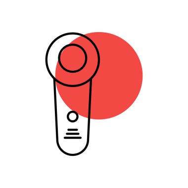 Tıbbi cihazlar - glyph tarzı illüstrasyon vektör - Vektör