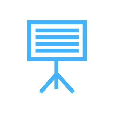 Grafik işareti şablonu çevir - İş ve ofis konsepti simgesi