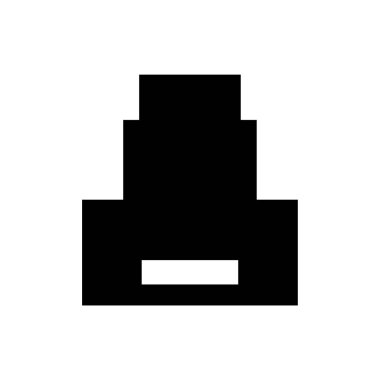 Yazıcı simgesi vektörü - Faks işareti