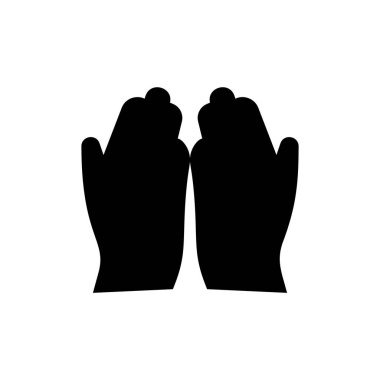 Dua işareti simgesi - vektör