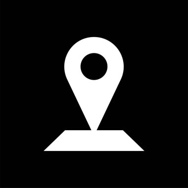 Konum simgesi vektörü - Nokta işaretini sabitleme