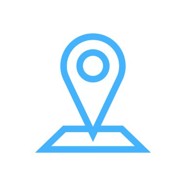 Konum simgesi vektörü - Nokta işaretini sabitleme