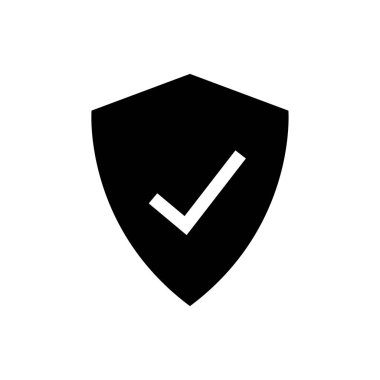 Koruma simgesi - Güvenlik işareti vektörü