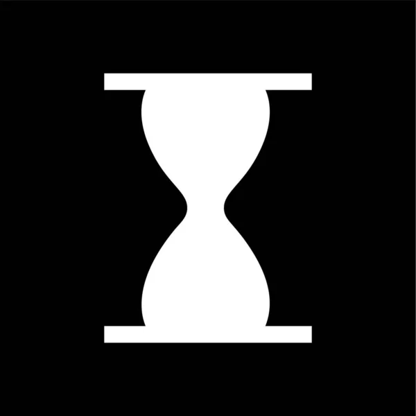 Σύμβολο της κλεψύδρας-επίπεδη — Διανυσματικό Αρχείο