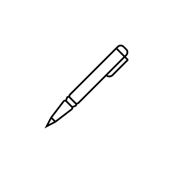 Icona segno penna - vettore — Vettoriale Stock