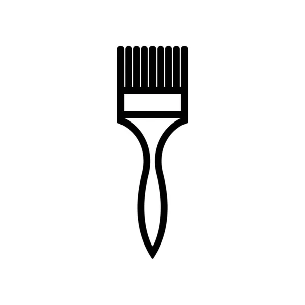 Penseel pictogram-Paint Brush teken vector — Stockvector