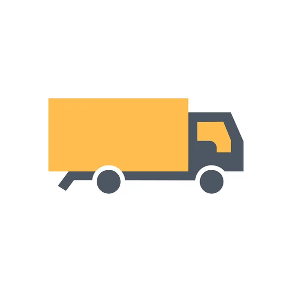 Вектор значка вантажівки - знак фургона доставки — стоковий вектор