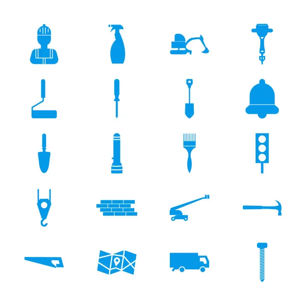 Set of construction icons - Construction sign symbol - Vector