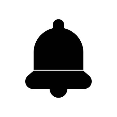 Çan işareti - Uyarı zili simgesi - vektör