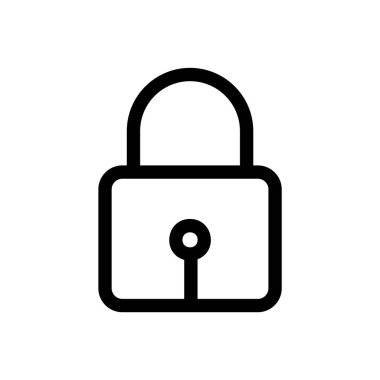 Simge vektörü kilitleyin - Koruma işareti