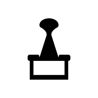 Klip işareti simgesi - vektör