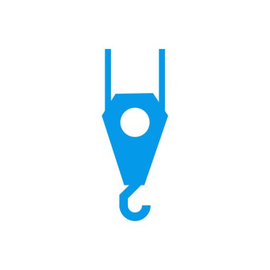 Vinç kanca işareti simgesi - vektör