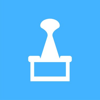 Klip işareti simgesi - vektör