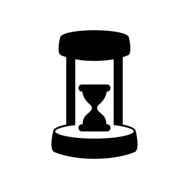 Kum Saati İşaret Simgesi - Vektör