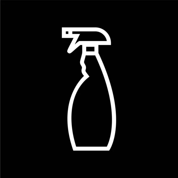 Spray icono de la botella - vector — Vector de stock