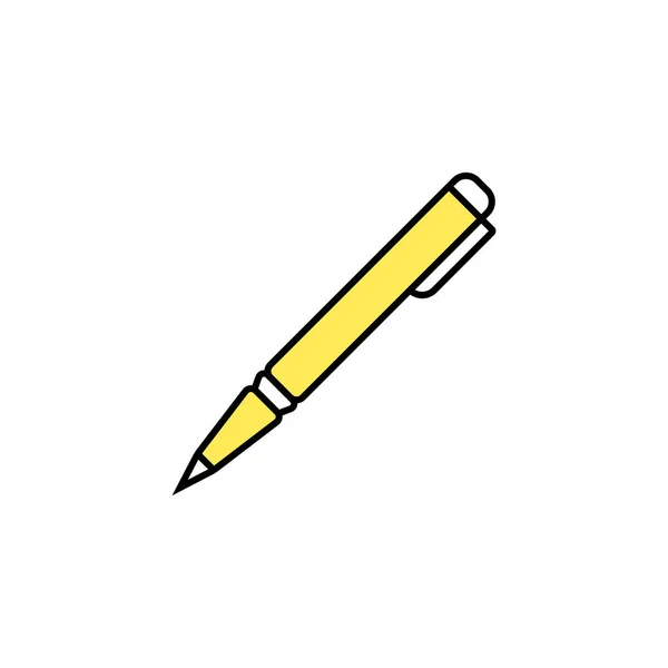 Icône de signe de stylo - vecteur — Image vectorielle