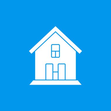 Ev simgesi - Ev işareti simgesi - vektör