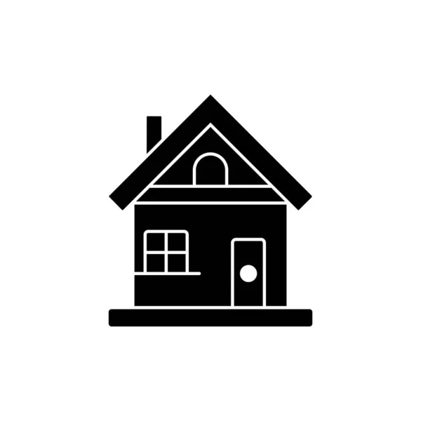 Ikona domu-ikona znak domowy-wektor — Wektor stockowy