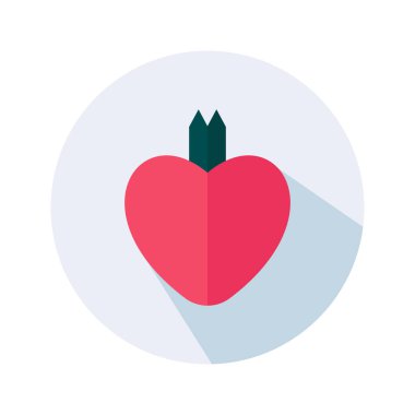 Düz tarzda parfüm simgesi - parfüm işareti vektör