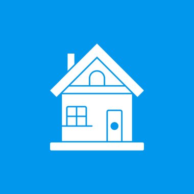 Ev simgesi - Ev işareti simgesi - vektör