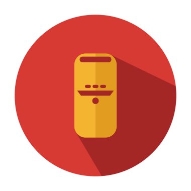 Bilgisayar kasadüz simgesi - Bilgisayar Cpu vektörü