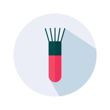 Güzellik simgesi - Düz vektör illüstrasyon