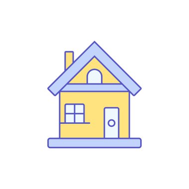 Ev simgesi - Ev işareti simgesi - vektör