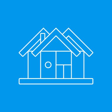 Ev simgesi - Ev işareti simgesi - vektör