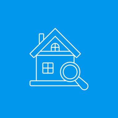 Arama evi simgesi - Ev işareti vektörü bulma