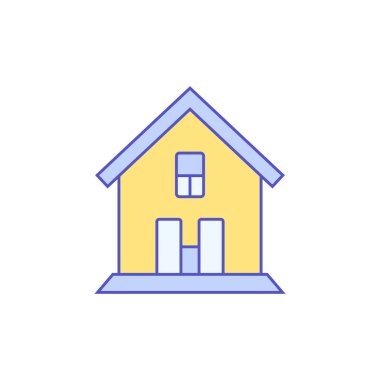 Ev simgesi - Ev işareti simgesi - vektör