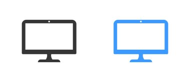Bilgisayar işareti simgesi - Glyph dizüstü bilgisayar simgesi