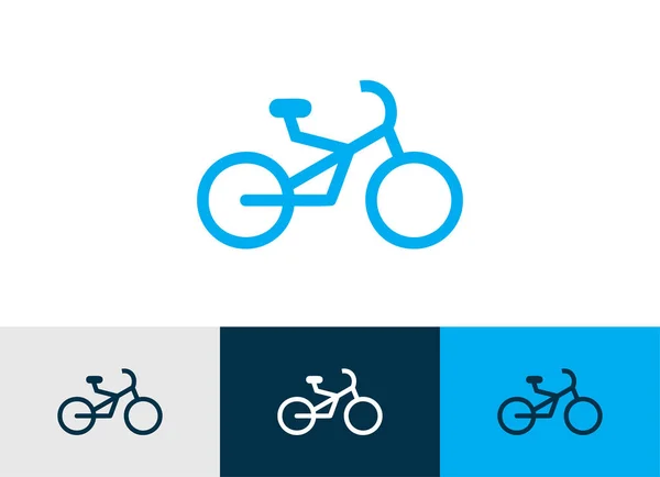 Bike icon vector - Bicycle sign Royalty Free Stock Vectors