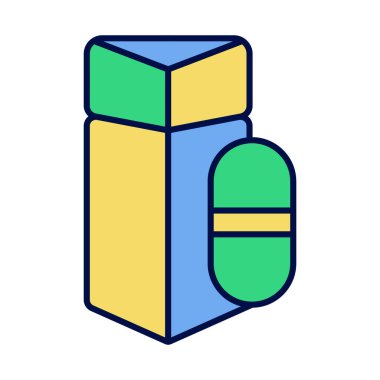 dijital web simgesi vektör illüstrasyonu