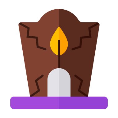 dijital çizgi ikonu vektör çizimi