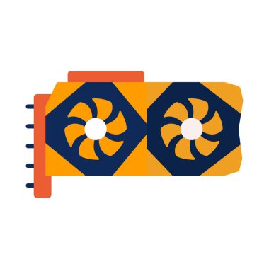 dijital çizgi ikonu vektör çizimi