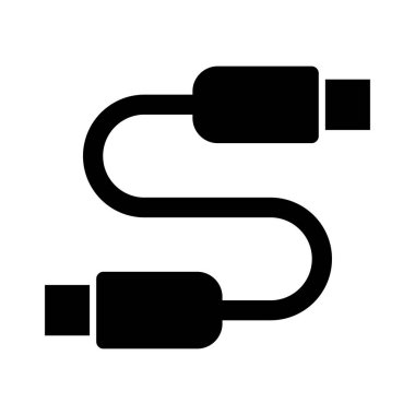 dijital çizgi ikonu vektör çizimi