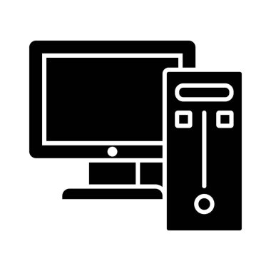 dijital çizgi ikonu vektör çizimi