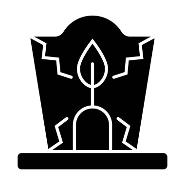 dijital çizgi ikonu vektör çizimi