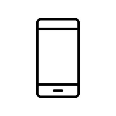 dijital çizgi ikonu vektör çizimi