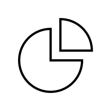 dijital çizgi ikonu vektör çizimi